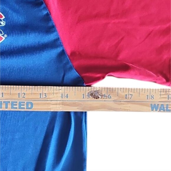 Nike Dri Fit MLB Chicago Cub Two Tone Colorblock Short Sleeve Youth Tee Sz M - Picture 14 of 14